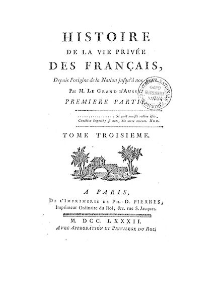 la vie privee Des Francais